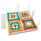 Wooden Bamboo Crochet Blocking Board Kit with Stainless Steel Rod Pins Hot SALE