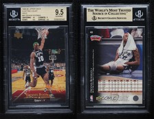 1995-96 Upper Deck Gold Electric Court Dennis Rodman #40 BGS 9.5 GEM MINT HOF