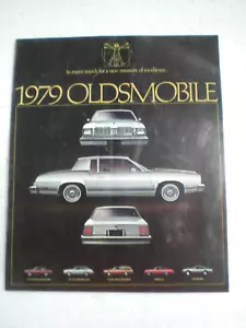Oldsmobile Cutlass Omega Starfire 1979 folleto grande 24 p./catálogo Olds del 79 - Imagen 1 de 8