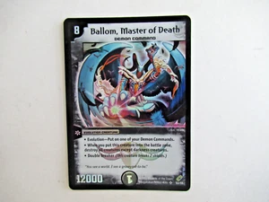 Duel masters Ballom, Master of Death S3/S5 Holo Foil Dm-04 Super Rare - Picture 1 of 2
