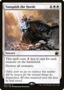 Vanquish the Horde - NM - MTG Midnight Hunt - Magic the Gathering - Picture 1 of 1