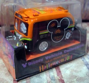 Autobús crucero Tomy Takara Choro Q Tokyo Disneyland Halloween 2011 raro retroceso - Imagen 1 de 1