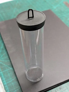 Pcs 150 Clear Cylinder Tube Packaging - Picture 1 of 5