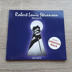 CD Hörbuch Robert Louis Stevenson Markheim Audiobuch Spracher Johannes Steck - Bild 1 von 2