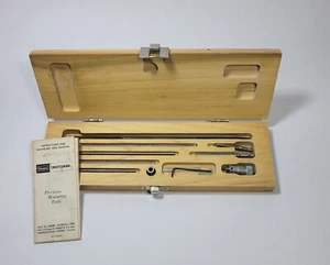 VINTAGE SEARS CRAFTSMAN DEPTH MICROMETER INDICATOR PRECISION MEASURING TOOLS. - Picture 1 of 19