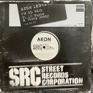 AKON - I'M SO PAID (12") 2008!!! RARE!!! LIL WAYNE + YOUNG JEEZY!!! FREEDOM - Picture 1 of 1