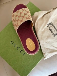Original Luxury Gucci Damen Sandalen Gr. 40,5 - Bild 1 von 3