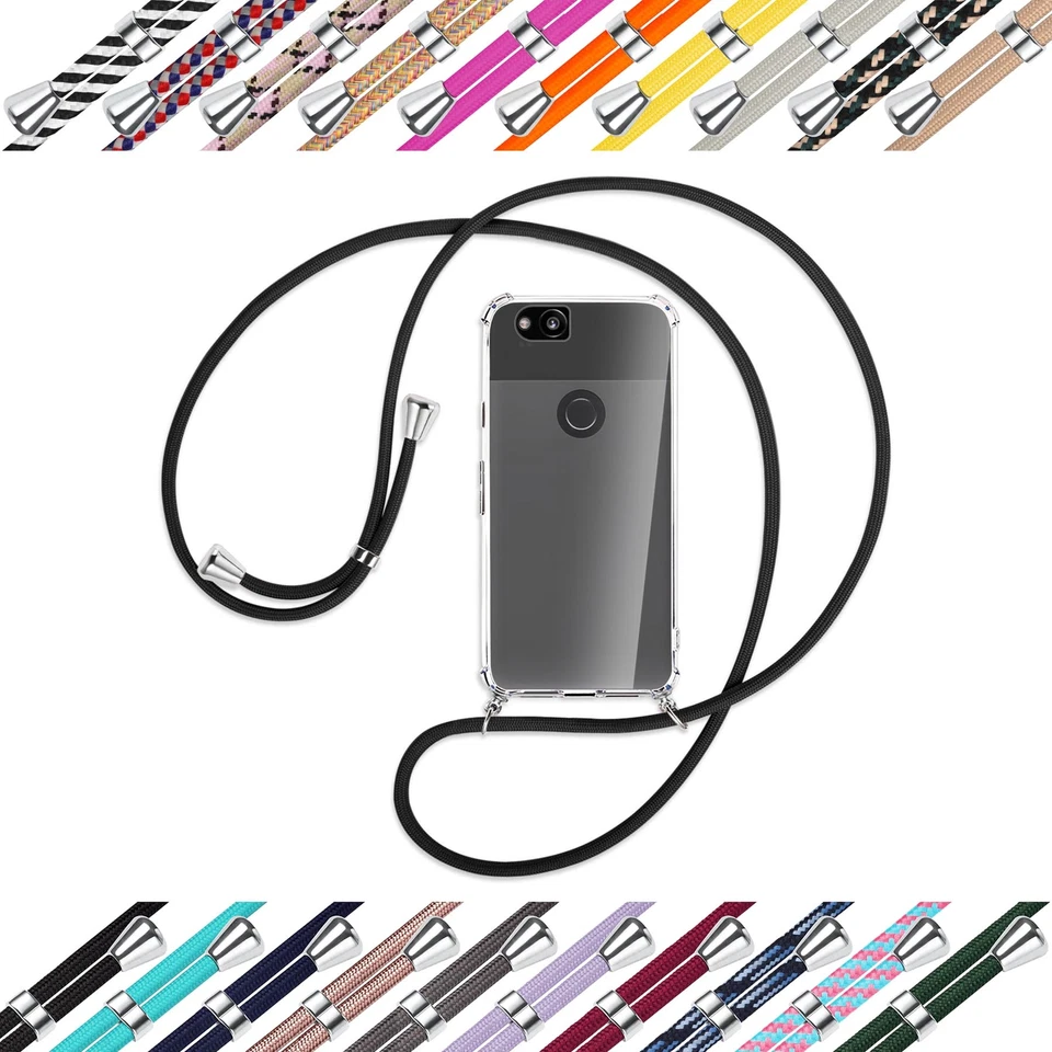 Collana (A) per Google Pixel 2 Cover Custodia con Catena - Immagine 1 di 4