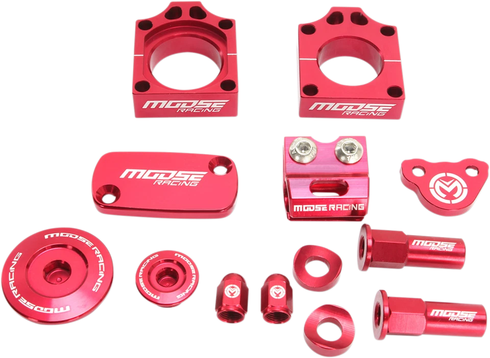 Moose Racing Aluminum Bling Packs Red for 2009-2016 Honda CRF250R 1231-0901 - Image 1 of 1