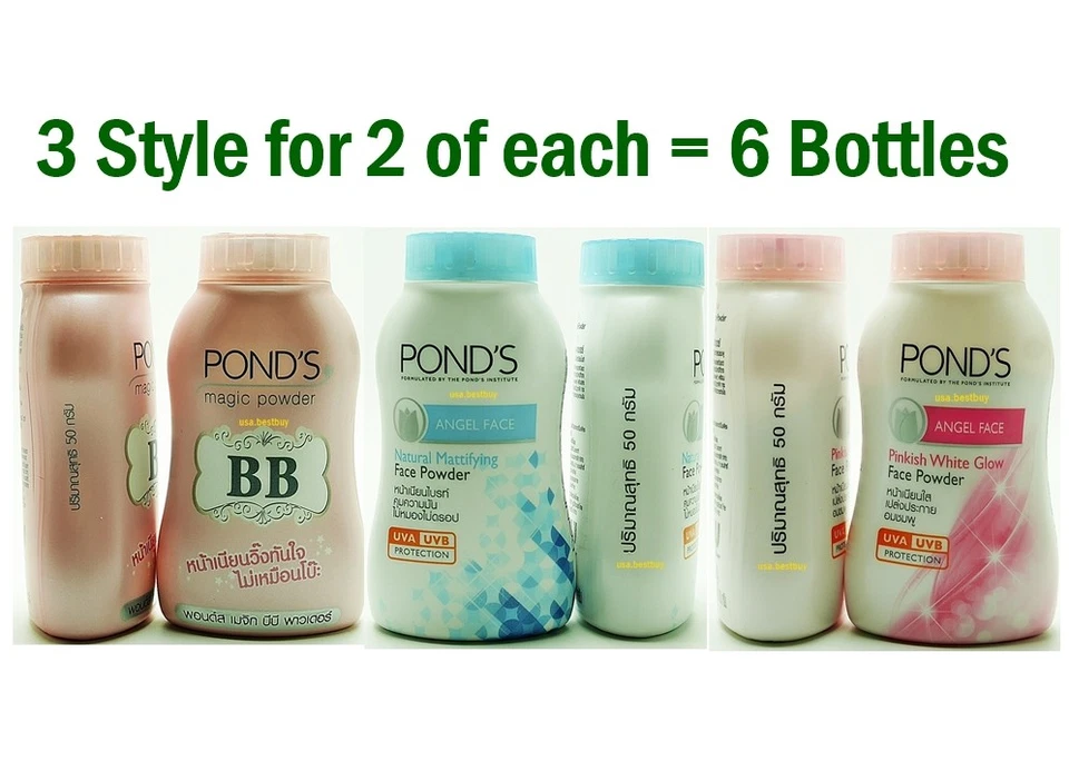 12 X 50g Face Magic Powder Pond's BB Oil Control Double UV Protection