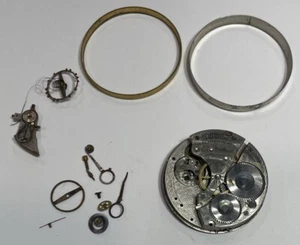 Movimiento American Waltham Watch Co. -# 18824697-solo piezas - Imagen 1 de 9