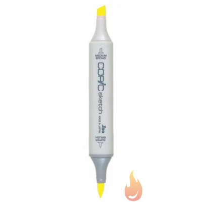 Copic SKETCH Marker Oval Body YELLOW Colors Y Colors SELECT COLOR