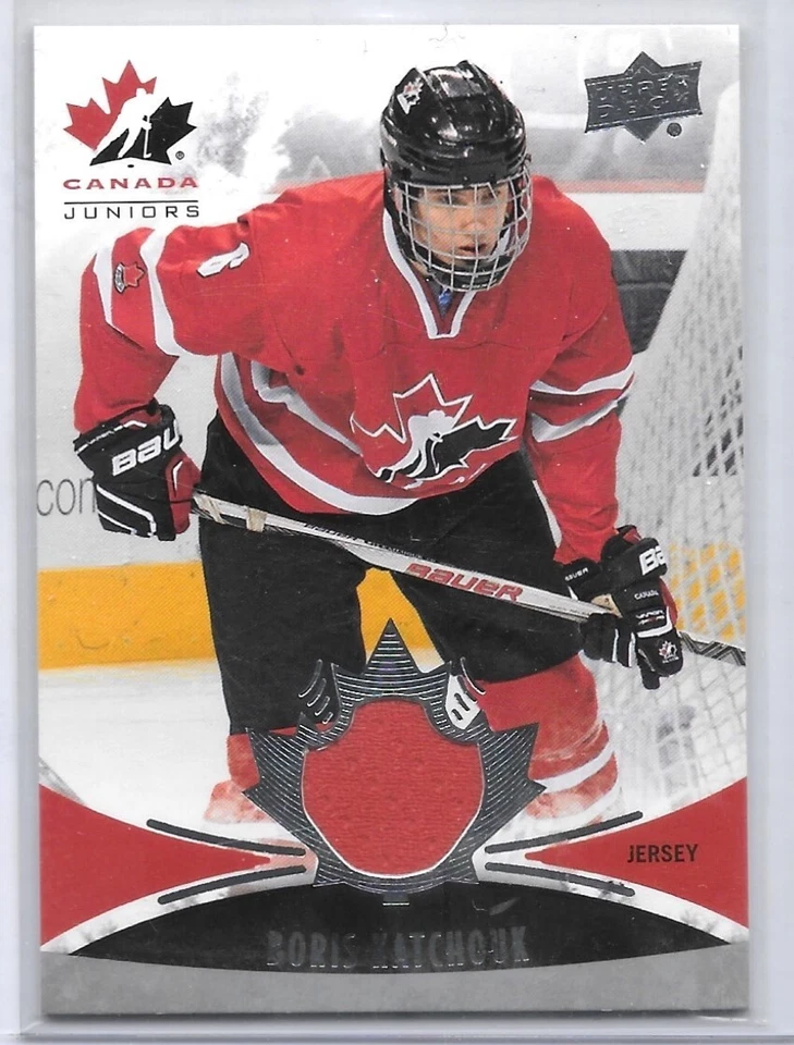 2016 UD Team Canada Juniors #136 Boris Katchouk Jersey - Image 1 of 1