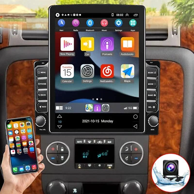 For GMC Sierra Yukon Silverado 2007-2014 Car Radio Stereo Android 13 GPS Navi BT - Image 1 of 4