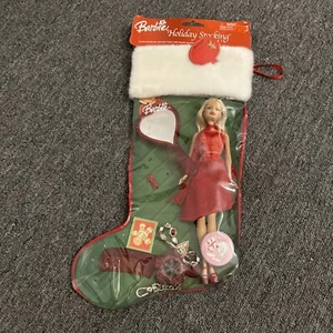 JUEGO REGALO MEDIAS BARBIE HOLIDAY MATTEL 2004 Navidad Cumpleaños Vintage Coleccionar - Imagen 1 de 2