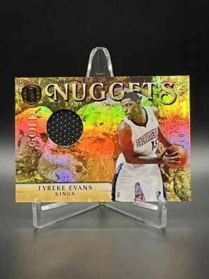 2011 Panini Gold Standard Tyreke Evans Game Worn Patch /199! ROY - Image 1 of 2