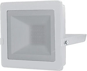 Luceco Guardian 30w LED Proyector Jardín Luz Slimline Blanco IP65 2400 Lúmenes - Imagen 1 de 3