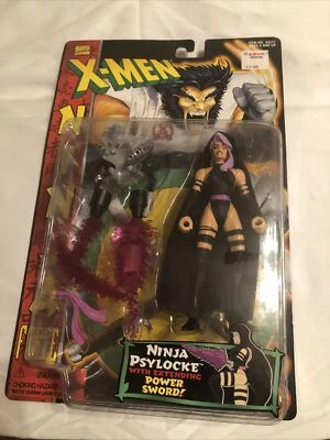 Ninja Psylocke Ninja Force X-Men Marvel Comics MOSC 1996 Toybiz - Image 1 of 4