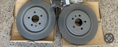 OEM GM Brembo Rear Disc Rotors  2016+ Cadillac CTS-V Chevy Camaro ZL1 pair - Image 1 of 2