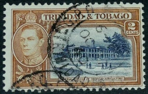 Trinidad & Tobago 1938 Sc#51 - 2c Agricultural College Used F-VF - Picture 1 of 3