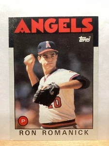 Tarjeta de béisbol Topps 1986: Ron Romanick, California Angels - Tarjeta #733 - Imagen 1 de 2