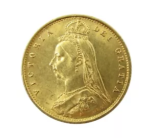 More details for victoria 1887 jubilee head gold half sovereign - gef