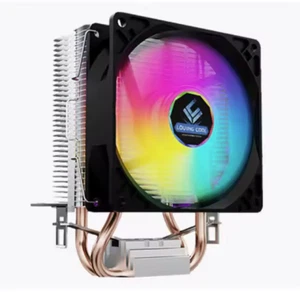 90MM Blue Copper Heat Pipe CPU Cooler, Universal fit LGA775, 115x, AMD AM2... - Picture 1 of 9