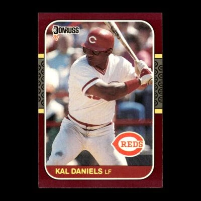 Kal Daniels 1987 Donruss Opening Day Cincinnati Reds #192 R319B 92 - Image 1 of 2