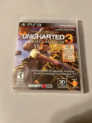 Uncharted 3 Drake's Deception Game Of The Year Edition Sony PlayStation 3 PS3 - Image 1 of 3