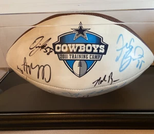 2011 Dallas Cowboys Signed Football Cowboys Training camp - Picture 1 of 9