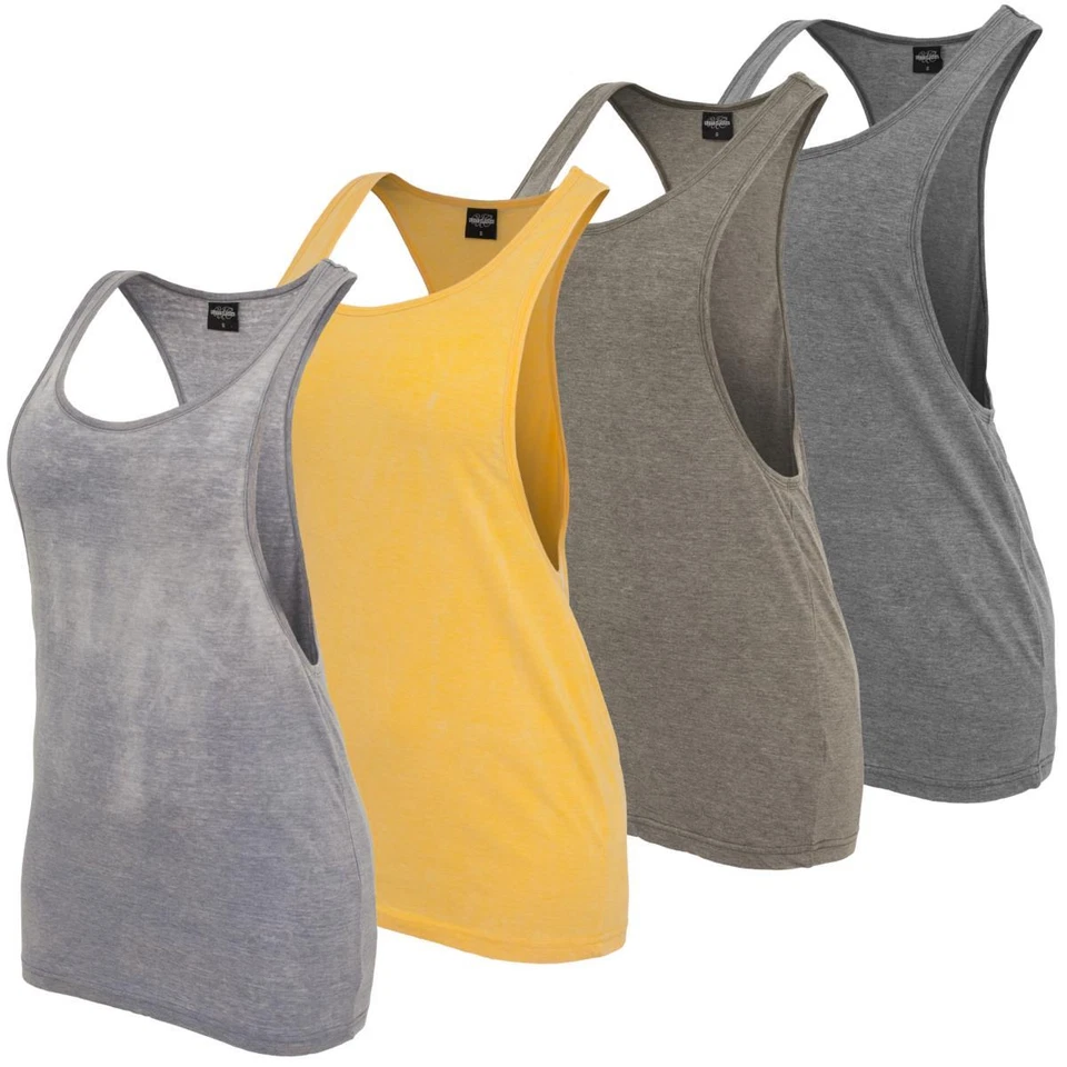 Urban Classics Ladies Loose Burnout Tank Top Oberteil Shirt Sportshirt relaxed