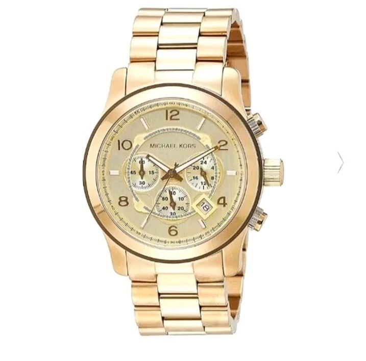 Reloj para mujer Michael Kors Runway blanco - MK5145 Foto 1 de 4