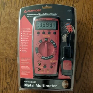 🇺🇸 Multímetro digital Amprobe 34XR-A True RMS con temperatura🇺🇸 - Imagen 1 de 2