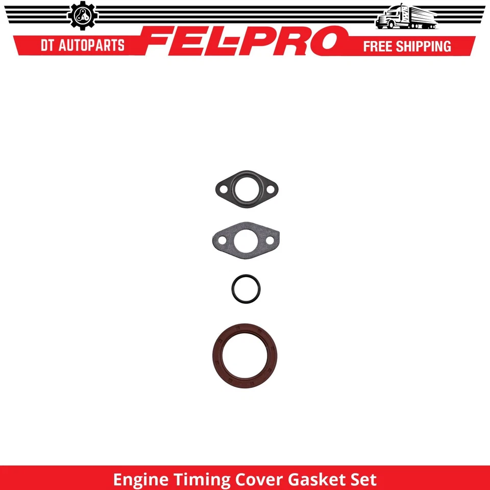 Juego de juntas de cubierta de distribución de motor V6 de 3,0 L Fel-Pro 1989 para camioneta Toyota 1988-1995 Foto 1 de 1