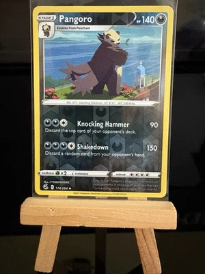 PANGORO - 174/264 Fusion Strike -NM/LP - Reverse Holo Uncommon - Pokémon TCG - Image 1 of 4