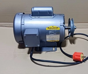 Baldor Industrial Single Phase Motor L3504 HP .5 USA MADE - Picture 1 of 6