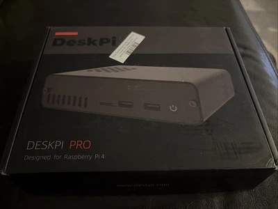 GeeekPi DeskPi Pro V2 2.5 SSD NAS HTPC ROM Raspberry Pi 4 INCLUDED! - Image 1 of 2