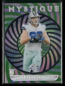 2023 Panini Illusions #23 Luke Schoonmaker Mystique Emerald Dallas Cowboys - Picture 1 of 2