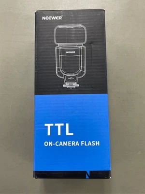 Neewer NW-670 TTL Flash Speedlite with LCD Display for Canon 7D Mark II, 5D Mark - Image 1 of 2