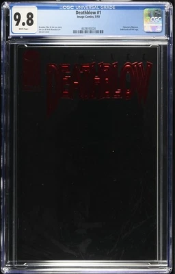 DEATHBLOW #1 Image Comics 1993 Jim Lee Foil Cover CGC 9.8 - Image 1 of 2
