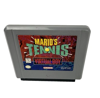 Marios Tennis Nintendo Virtual Boy Authentic Cartridge Only - Image 1 of 3