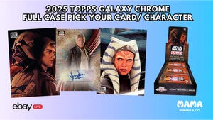 Player 25 Star Wars Chrome Galaxy Full Case Break PYC - Bild 1 von 9