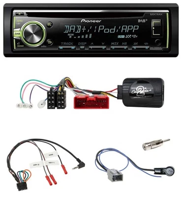 Pioneer DAB USB MP3 Lenkrad CD Autoradio für Mazda 2 Typ DY 2003-2007 - Bild 1 von 4