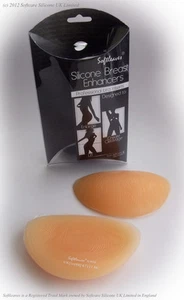 Softleaves X900 Silicone Breast Enhancers Chicken Fillets Pushup  Bra Implants - Picture 1 of 10