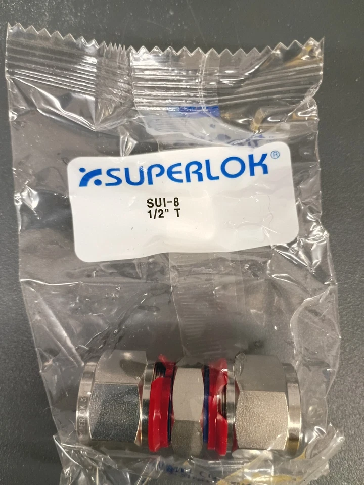 Superlok Tube Fitting SUI-8  1/2” Tubing - Image 1 of 1