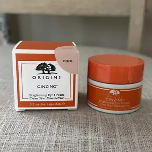 Origins GinZing Brightening Eye Cream with Caffeine and Ginseng Cool 0.5 oz - Picture 1 of 2