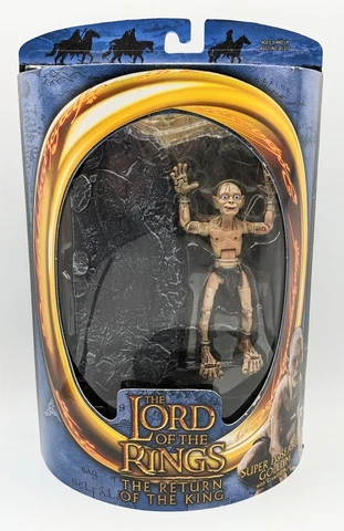 New The Lord Of The Rings Toybiz 2003 Super Poseable Gollum w Crawling Action Cover