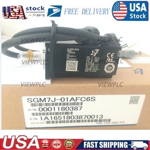 NEW YASKAWA AC SERVO MOTOR SGM7J-01AFC6S SGM7J01AFC6S - Picture 1 of 3
