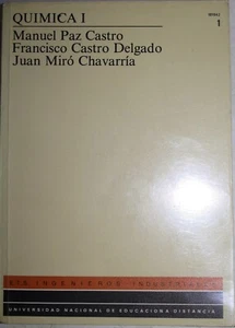 QUIMICA I , UNED, isbn 84-362-2007-2 nuevo y forrado - Imagen 1 de 3