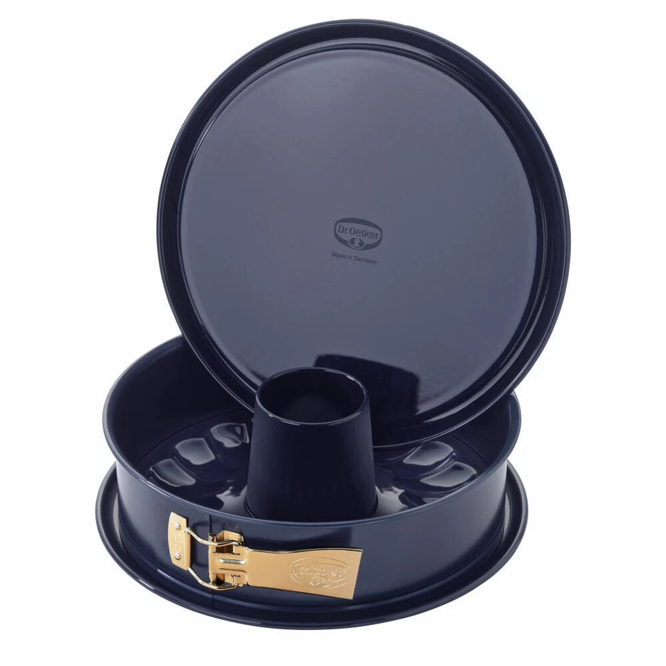 Dr. Oetker Back-Liebe Emaille Springform Kuchenform Antihaft-Ring Blau Ø 26 cm - Bild 1 von 1